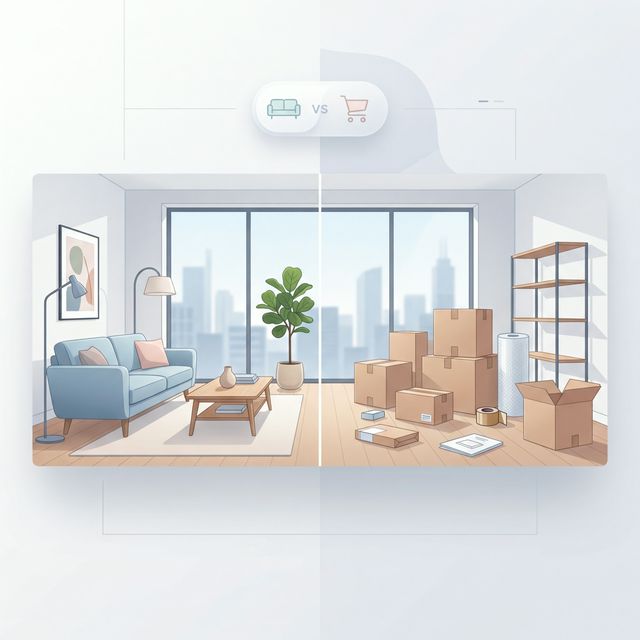 Furniture Rentals vs. Buying: A Financial and Lifestyle Comparison
