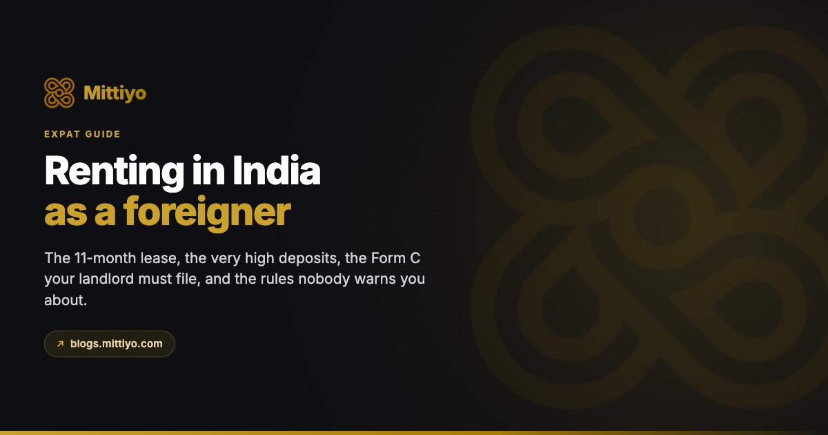 Renting in India as a Foreigner: The Complete Guide
